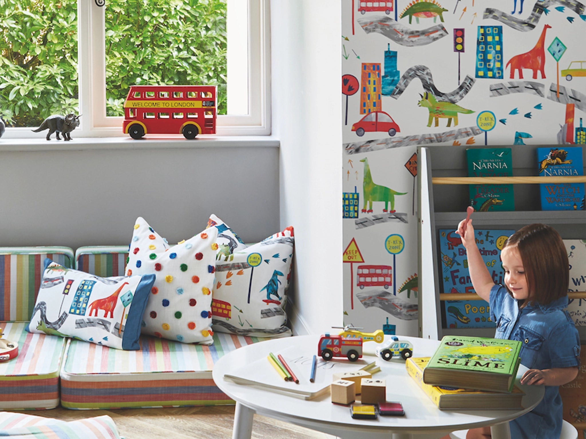 Dino City-Curtain Studio